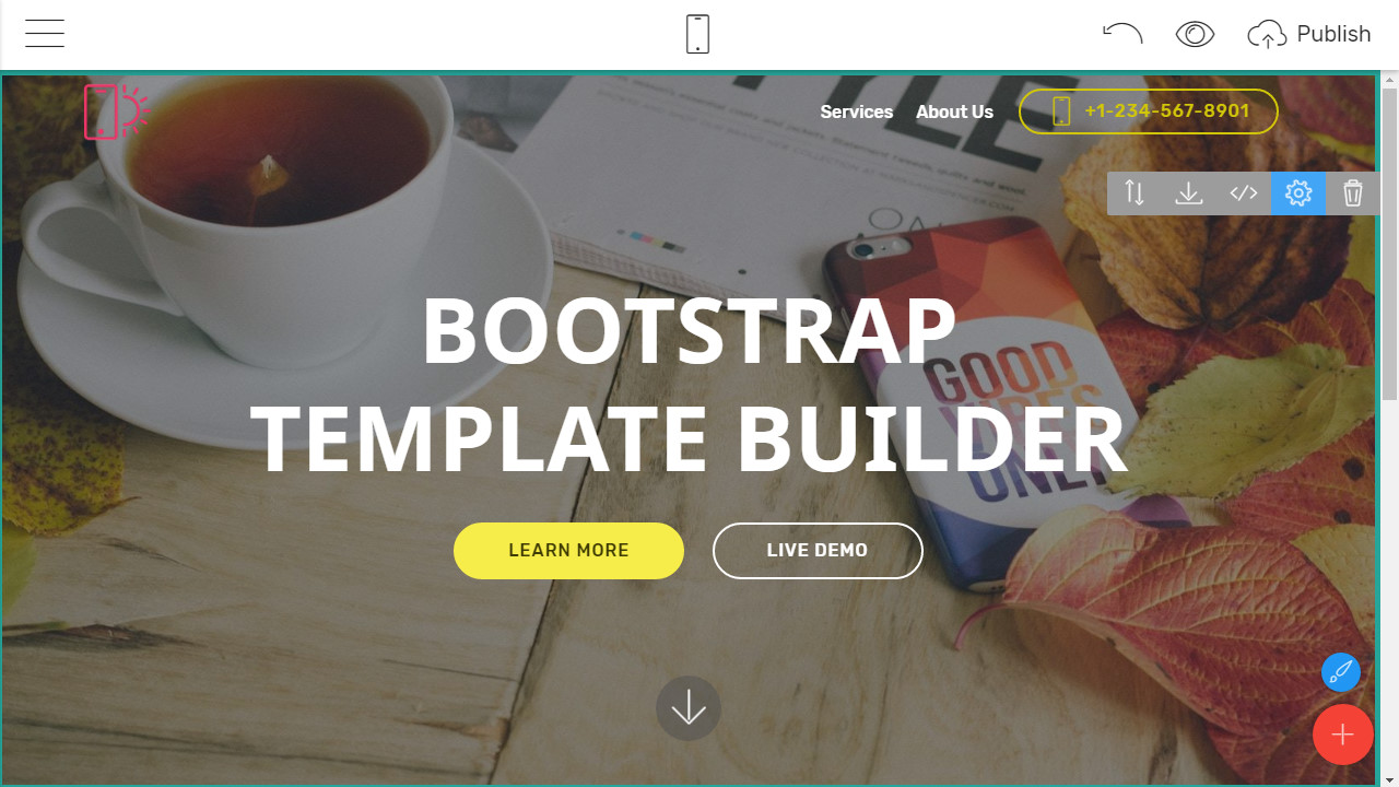 Bootstrap Template Software